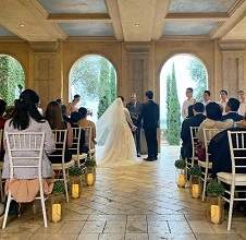 Bella Collina Atrium wedding